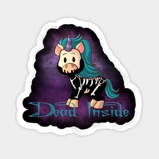 Knarf the Unicorn - Dead Inside Sticker